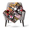 Bowling Theme Home Customize Your Name Blankets Comfortable Soft Lightweight Allseason Multipurpose Blanket For Picnics Sofas Offices Beds Living