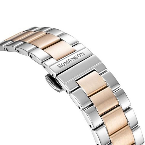 Romanson Мужские металлические часы D'Arbonne RWCAHM1B1800WHSI0 + подарочный пакет