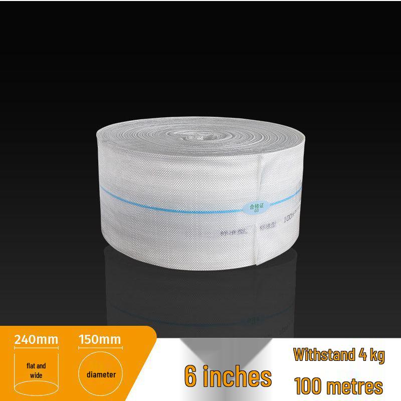 High-Pressure Explosion-Proof Agricultural Canvas Fire Hose for Irrigation and Submersible Pumps