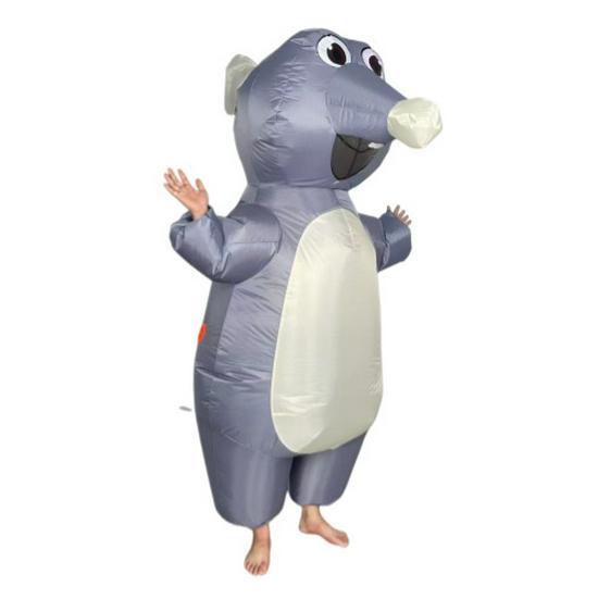 Надувной костюм Мыши на Пасху с аксессуарами в виде расписных яиц и солнцезащитными очками