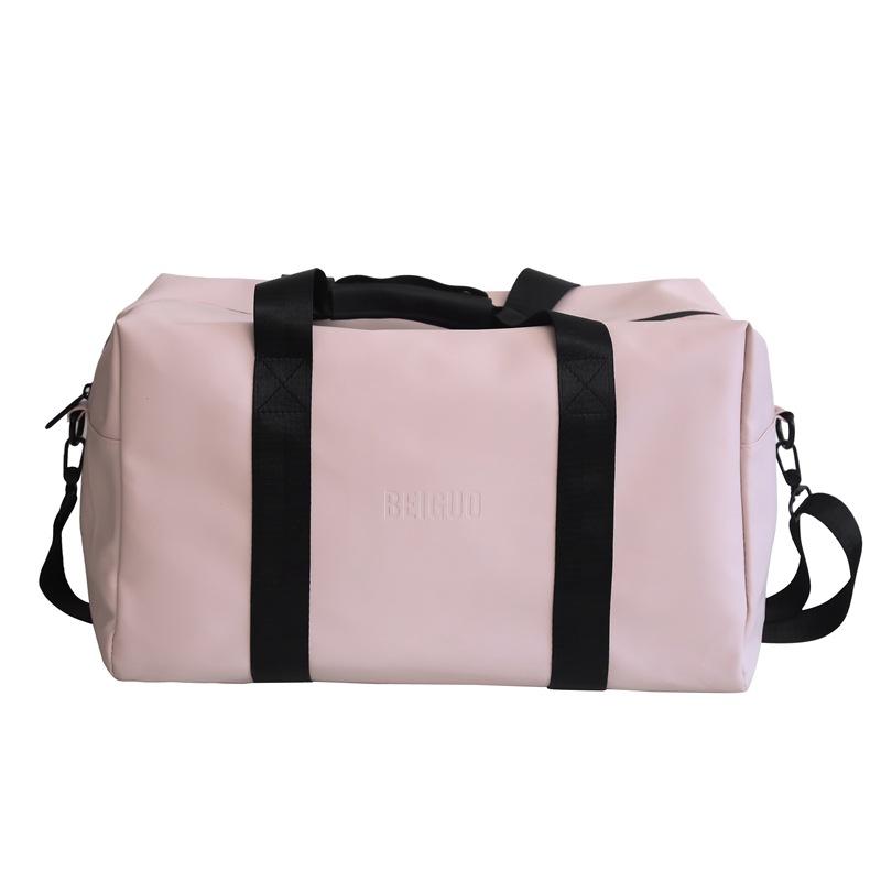 Couple Model for Traveling Large Capacity Storage Luggage Bag Dry and Wet Separation Fashionable Casual Contrasting Color Fitness Bag