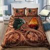 Farm Chicken King Queen Duvet Cover Rooster Goose Duck Bedding Set For Kids Teen Adult Farmhouse Animals 2/3pcs Soft Quilt Cover