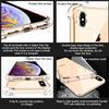 Прозрачный противоударный чехол для iPhone X Xr Xs Max Чехол 11 12 13 14 Pro Max 8 7 6s Plus SE Силиконовый чехол