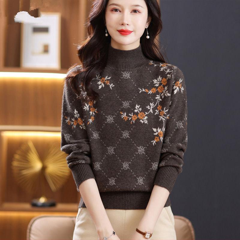 Turtleneck Sweater Women New Autumn Winter Long Sleeve Soft Pullover Sweater Female Knitted Tops Jumper Ladies Bottoming