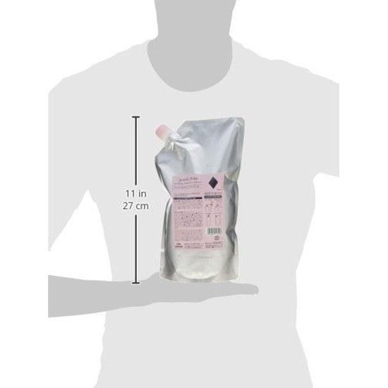 Milbon Jemile Fran Shampoo Dia D 1000ml + Treatment Juicy Glossy 1000g Refill Set