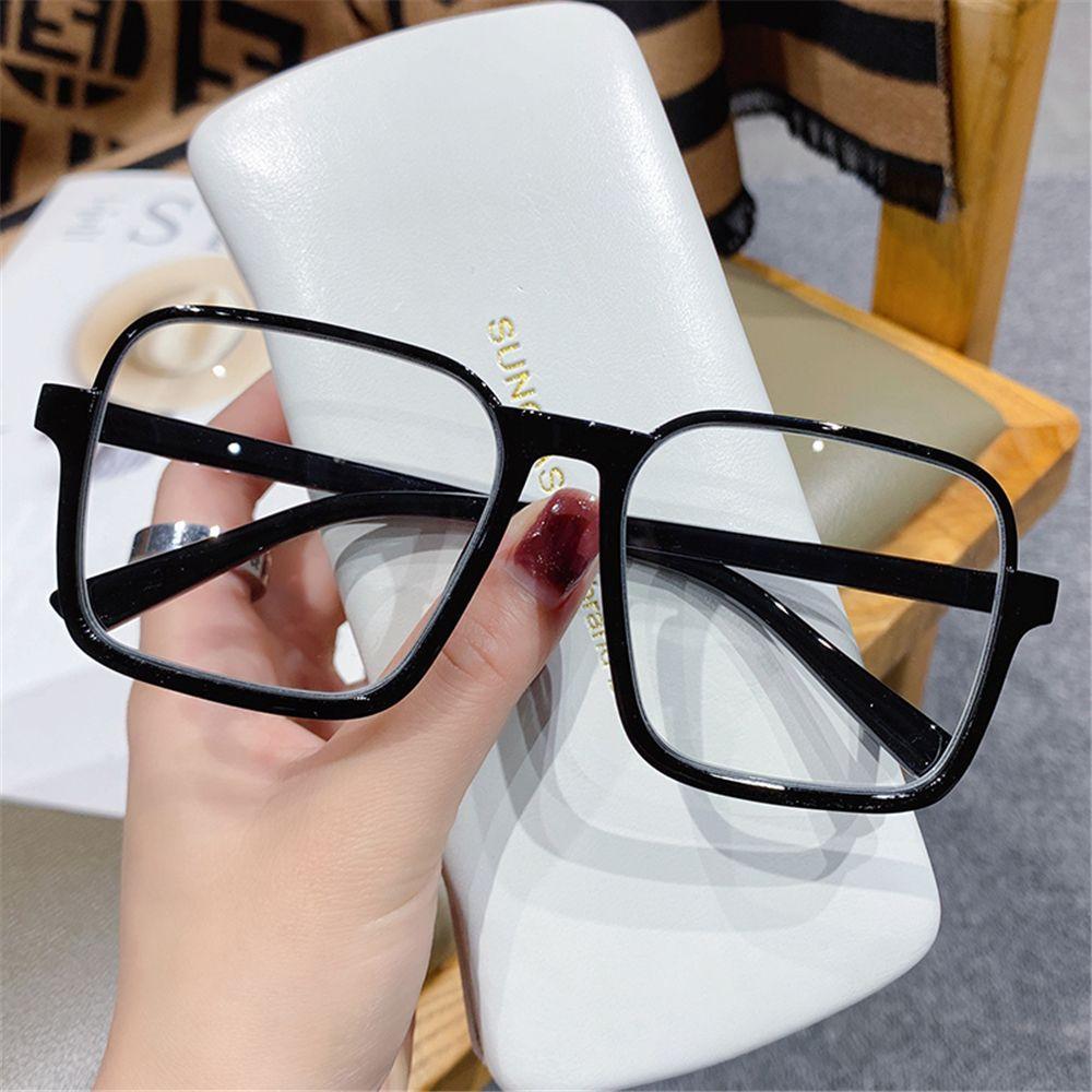 Luxury Black Eyewear UV400 Men Sun Glasses Oversized Sunglasses Goggle Women Square Sunglasses