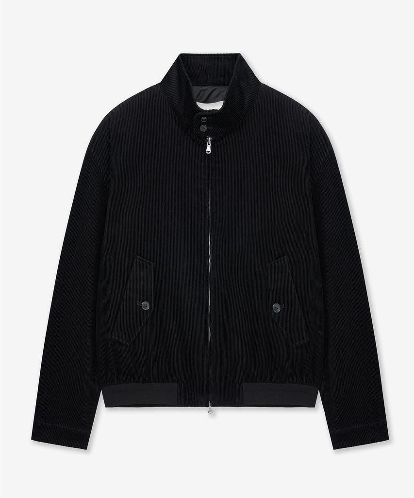 Вельветовый Харрингтон Jumper от Tngt (черный) Tnju6E101Bk