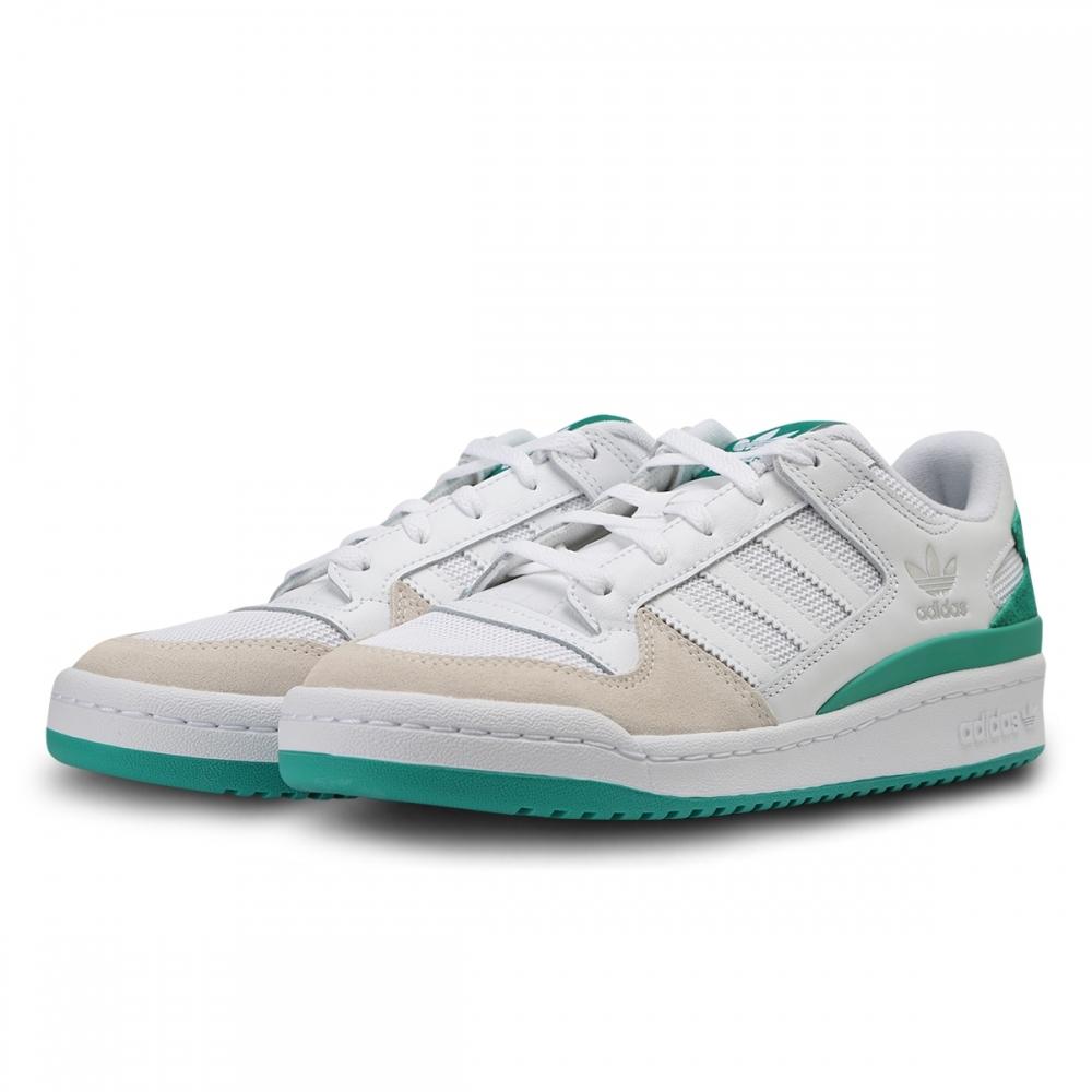 Adidas Форум Низкий Cl Fz6262 Ftwwht Ftwwht Cougrn