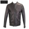 MOLEC Domestically Authorized MSR101 MO-SP02 Plonge Lamb Leather Single Rider Jacket Jacket 48 BrownUsed