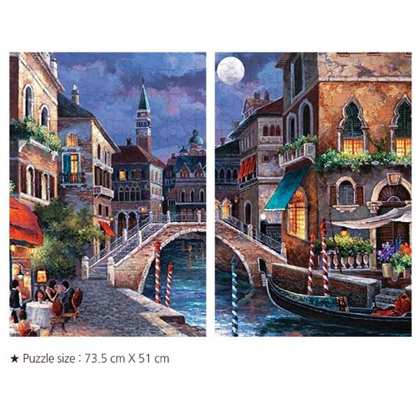 Пазл B&B Puzzle Venice Street PL1182, разные цвета, 1000 деталей