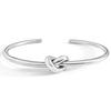 Cuff Bangle Tie The Knot Love Bracelet Stainless Steel18K Gold Plated Adjustable Best Friend Bracelets