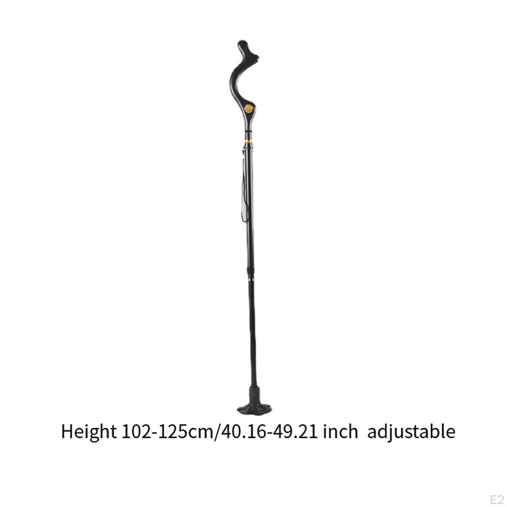 Trekking Poles Aluminium Alloy Folding Cane for Hiking Mountaineering Travel