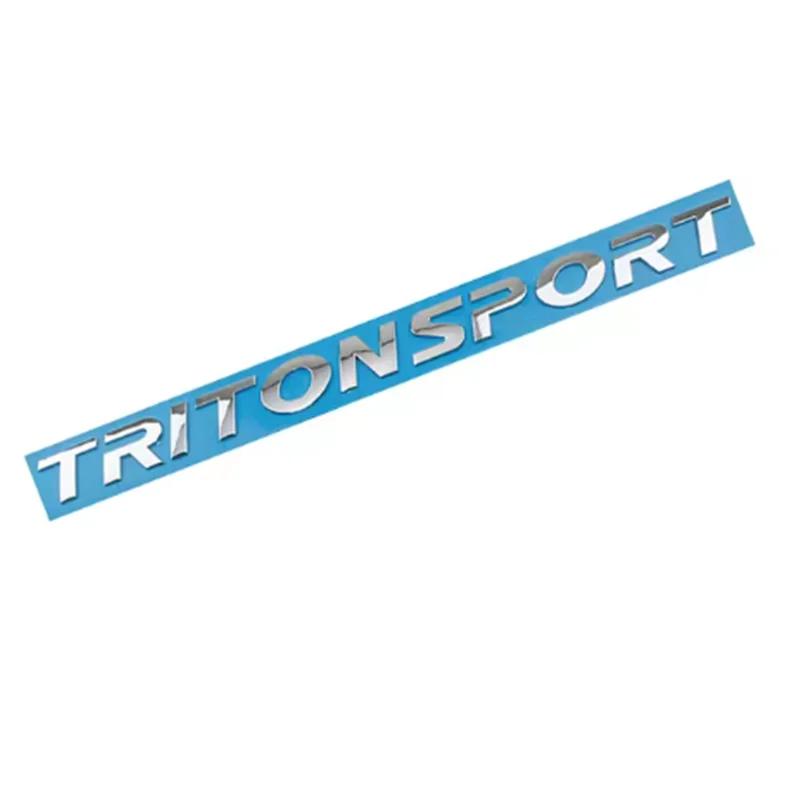 cwkzum1 Tritonsport Letter Label Car Stickers Abs For Mitsubishi Triton Sport Body Tail Modified Accessories Trunk Sticker Decoration