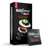 Презервативы Manforce High со вкусом двойного яблока для мужчин | 10 шт. | Ультратонкие презервативы | Смазанные латексные презервативы | № 1 в Индии. 1* Марка презервативов для безопасности