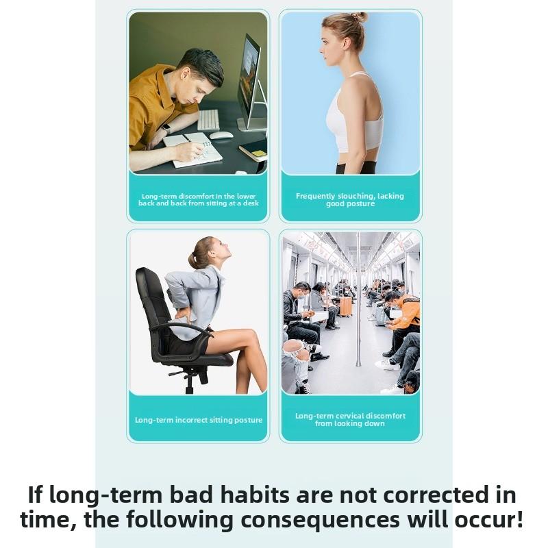 Correction Belt-shaped Body Corrector Steel Plate Support Anti-hunchback Back Posture Correction Belt