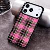 Шотландский Клетчатый Теплый Клетчатый Чехол Для Телефона Для iPhone 17,16e,15,14,13,12,11,Mini,Pro,MAX Мягкий Силиконовый Чехол