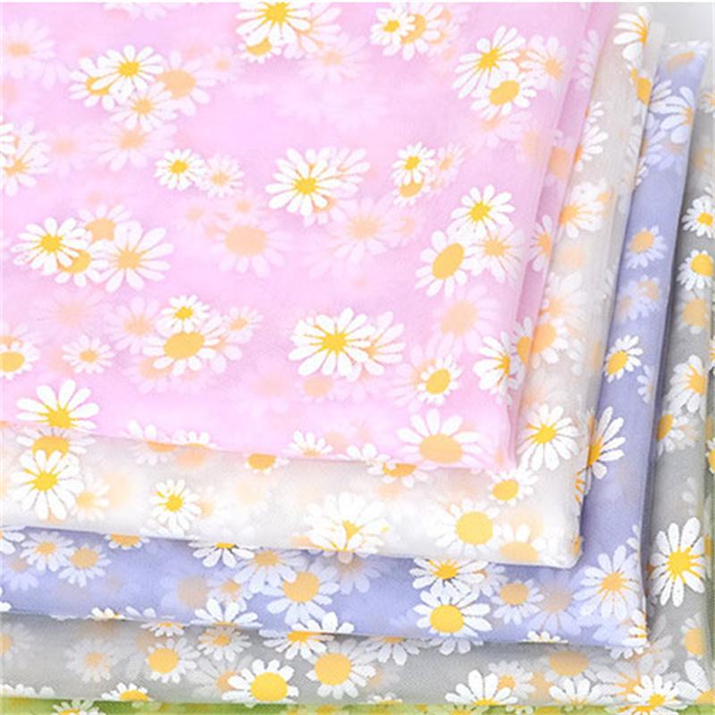 Photograph DIY Little Daisy Wedding Dress Skirt Clothing Gauze Cloth Background Cloth