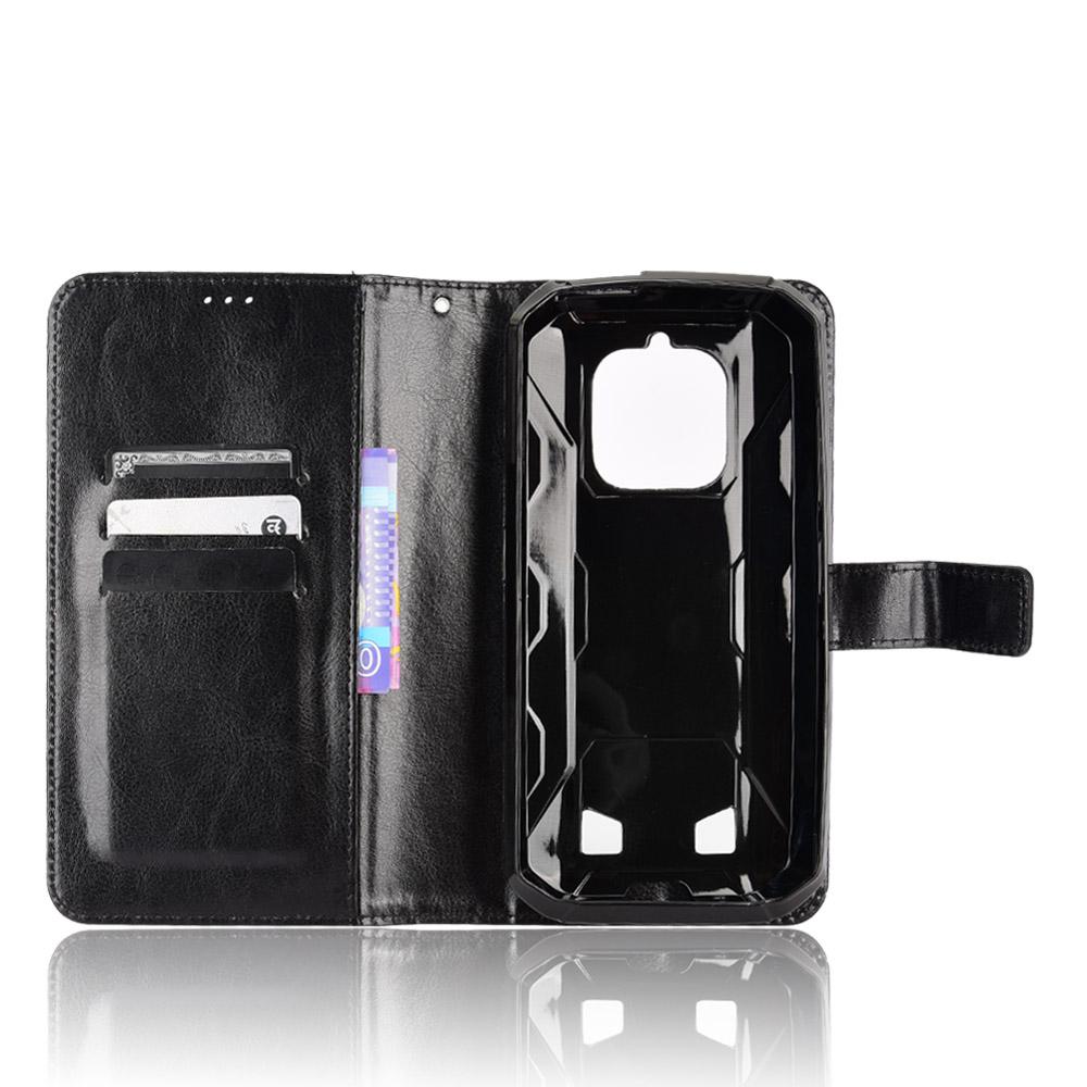 for Oukitel WP18/WP18 Pro Wallet Case with Kickstand & Card Slots – Shockproof, Dustproof, Business Heavy Duty Flip Leather Cover