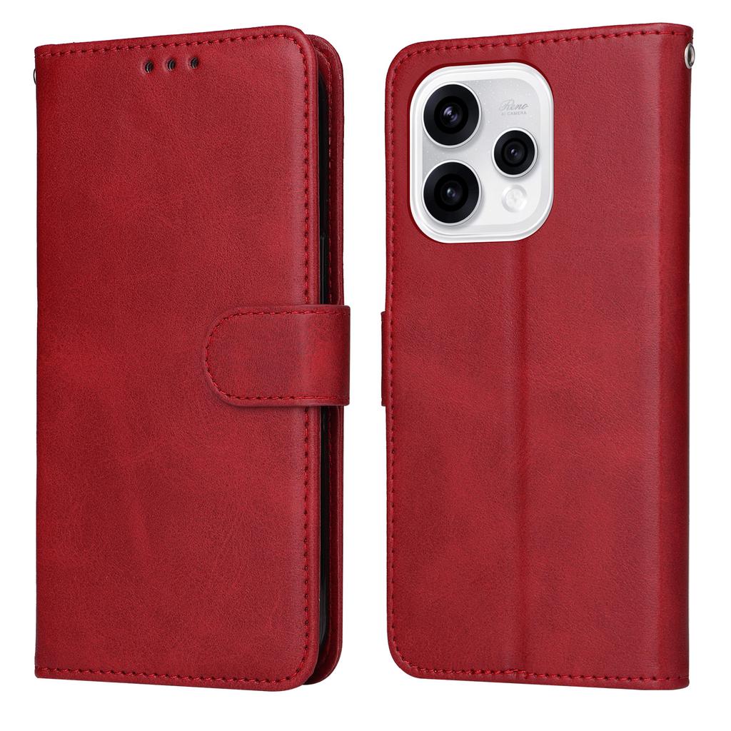 Для Oppo Reno15 5G (Глобальный)/Reno15c 5G (Китай) Чехол-кошелек из искусственной кожи, откидной чехол для телефона