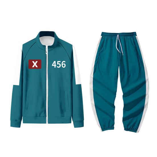 Мужской костюм для косплея, комплект с длинными рукавами, спортивная толстовка с эластичной резинкой на талии, комплект брюк для косплея, карнавальный костюм, реквизит для вечеринки