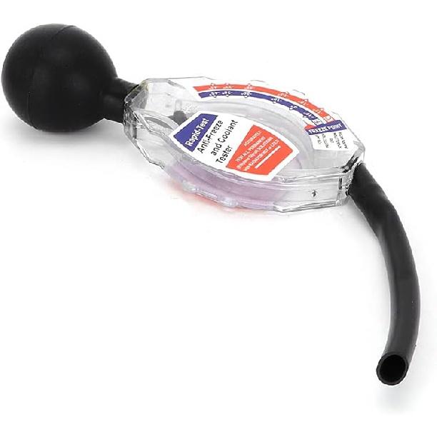 Coolant Tester, Antifreeze Tester High Accuracy Dial Type Anti-Freeze Coolant Tester Car Battery Liquid Densitometer 6/12/24V