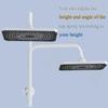 Shower Faucet Set Digital Display 4 Function Piano Key Rainfall Shower Combo Set