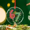 Yousheng Santa Says Six Seven Ornament Acrylic Christmas Tree Decor with Unique Phrase Festive Holiday Hanging Decoration