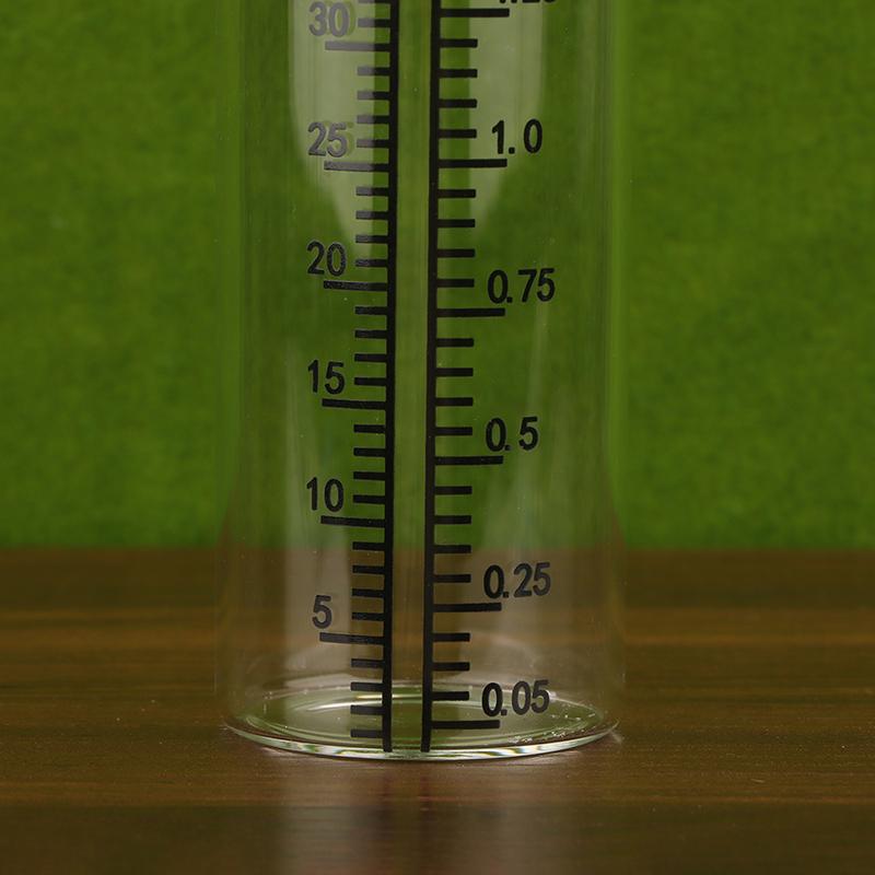 Сменное стекло для дождемера, стекло для измерения осадков, дождемер 35 мм, наружная дождеизмерительная трубка, садовые инструменты для тестирования