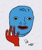 HANRYANG COLLECTIVE Hr® 0021 Белая футболка с коротким рукавом Holy