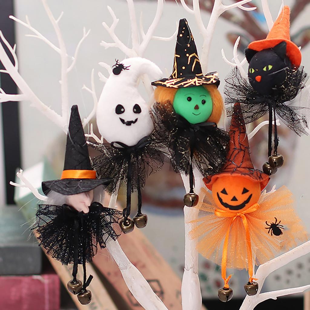 Подвеска-призрак Хэллоуина Подвеска-колокол с ремешком Украшение Хэллоуина