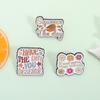 Have The Day You Deserve Enamel Pins Funny Quotes Squeeze the Day Orange Brooches Lapel Badge Fashion Jewelry Gifts for Friends