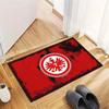 Eintracht Frankfurt Club Logo Area Rug, Non Slip Red Floor Mat for Living Room Bedroom Soccer Fan Home Decor Gift