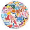 60pcs Cute Marine Organisms For Water Bottles, Fun Animals Vinyl Decals For Kids Laptop Notebook Scrapbook Car Luggage Skateboard Journal Guitar