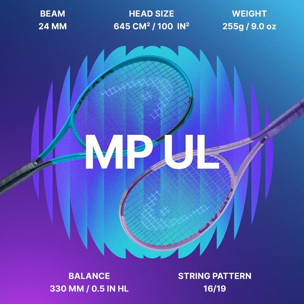 HEAD Boom MP UL Alternate 2026 Tennis Grip Racket, 4-inch