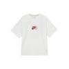 Nike Футболка с коротким рукавом и круглым вырезом Mac Attack Letter Print, повседневная, женская, белая, FN4176-100