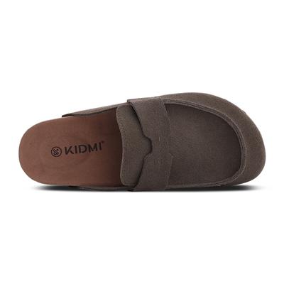 Модные летние пробковые сабо-шлепанцы Fashion Smile Новые мужские замшевые сабо-шлепанцы Мягкие женские мюли Уличные пляжные сандалии Модная нескользящая домашняя обувь