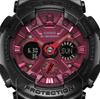 Casio Мужские часы G-SHOCK, смола, 200 м водонепроницаемые, цифровые, ударопрочные, кварцевые, GMA-S120RB-1A