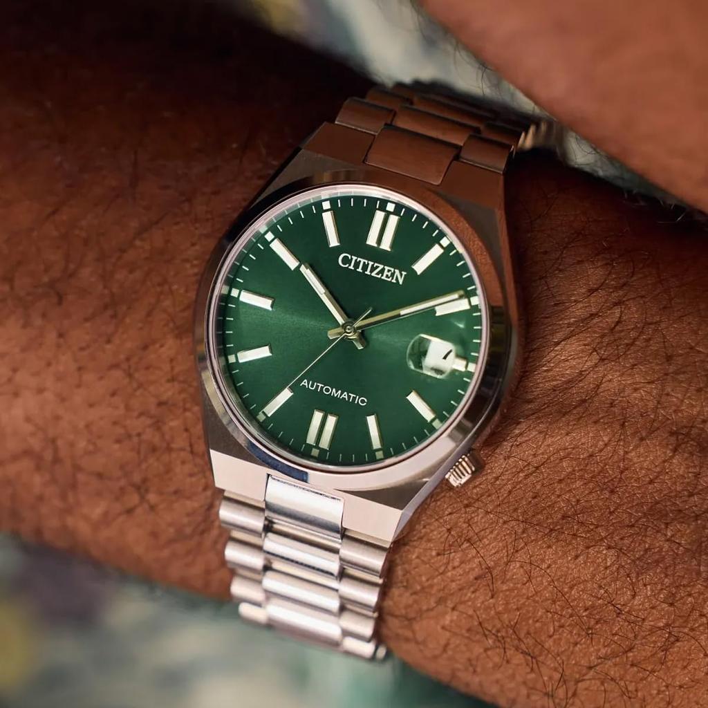 Citizen Коллекция Tsuyosa 37 мм Автоматические Часы для Мужчин и Женщин, Япония, (NJ0200-50X) [Использовал]