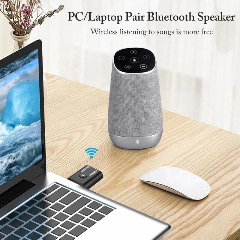 Bluetooth 5,0 аудиопередатчик приемник 3,5 мм разъем AUX RCA USB-ключ стерео беспроводной адаптер для ТВ автомобильный комплект динамик наушники