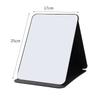 Folding Makeup Mirror High-quality Portable Desktop Makeup Mirror Single-side Creative Women Solid Color Standing Makeup Mirror