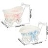 Ручная корзина для хранения детской коляски из искусственного ротанга, корзина для хранения конфет, принадлежности для вечеринки