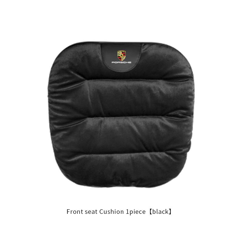 Car Seat Cover Velvet Protector Mat Cushion Accessories For Porsche 911 718 Taycan Panamera Cayenne Macan Boxster Cayman Pajun