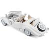 Maisto Mercedes Benz 500 K Type Specialroadster 1936 Premier Sea Edition Модель автомобиля Литая модель мини-машины Белый 1/18 Mercedes-Benz Off-road [Предмет]
