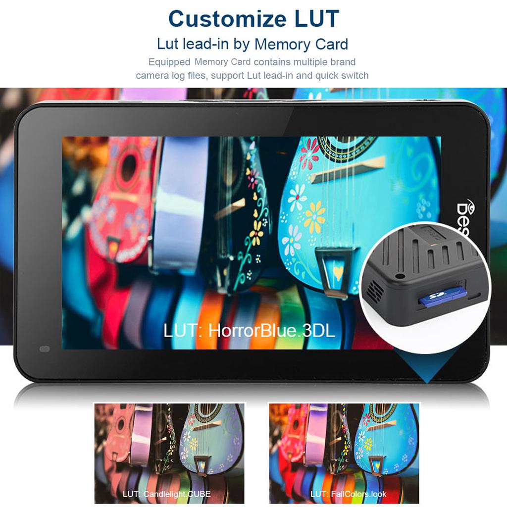 Bestview R6 UHB 5.5 Inch Camera Field Monitor 4K HDMI Input & Output FHD 1920 * 1080 Touchscreen 3D