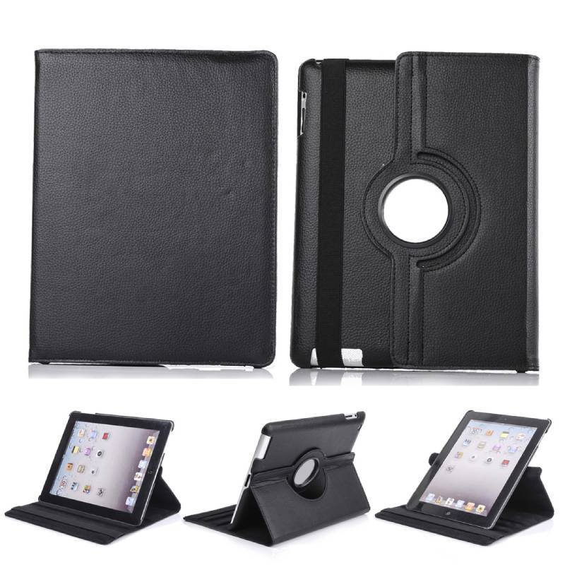 Кожаный поворотный чехол Apple iPad со функцией сна для детей и подростков