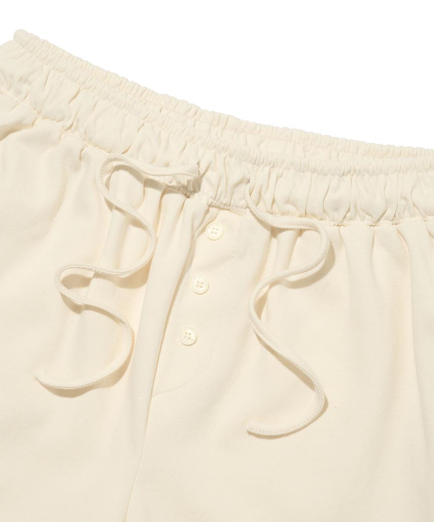 ROIDESROIS Front Button Summer Shorts (Ivory)