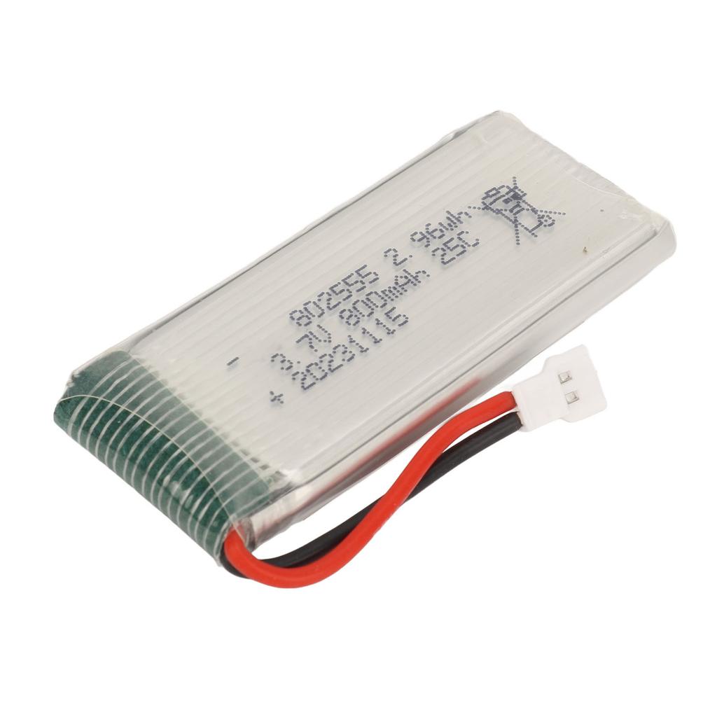 3.7V 800mAh LiPo Battery 25C Rate RC Model Airplane Lithium Battery With XH2.54 Plug for F181 F163 H