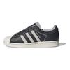 adidas Кроссовки унисекс Superstar Carbon Grey Contrast Stitch Black Cloud-White Grey-Two IF1780