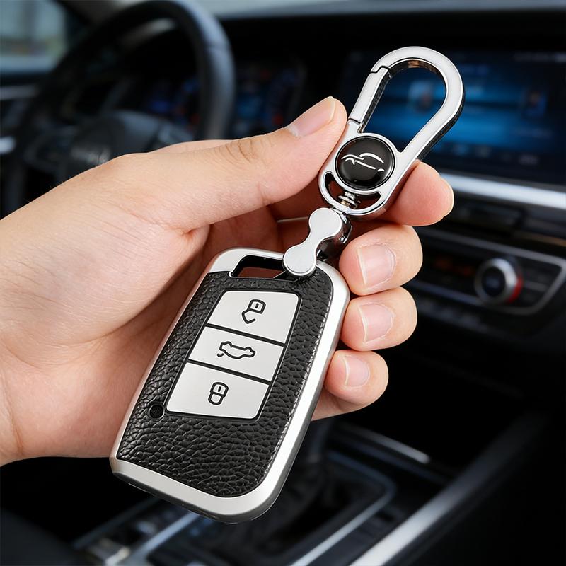 Автоматический бесключевой держатель Чехол Брелок Для Volkswagen VW Magotan Passat B8 Для Skoda Superb A7 ТПУ Кожаный Чехол-крышка для автомобильного пульта
