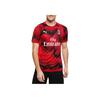 Puma Футболка Ac Milan Sport с круглым вырезом и коротким рукавом, мужские топы, оранжевого и черного цвета 754866-02